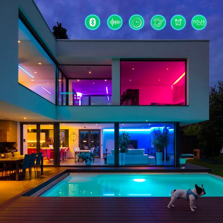 Actual product image Nous Smart RGB Bluetooth LED Strip F6 (500 cm)