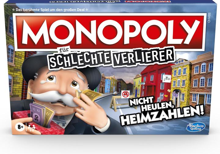 Actual product image Monopoly for bad losers (German)