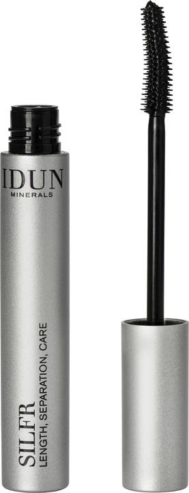 IDUN Minerals Mascara Silfr Brown length separation new design vegan (Silfr Brown)