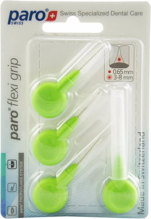 Paro Flexi Grip 3/8.0mm hellgrün medium konisch (4 x, 8 mm)