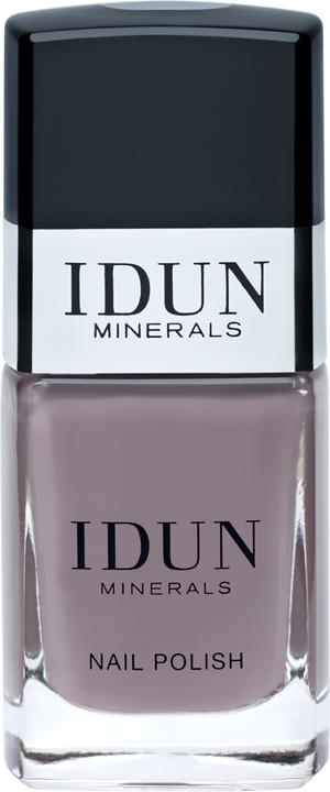IDUN Minerals Nail Polish Granit (Grau, Gel-Effekt Nagellack)