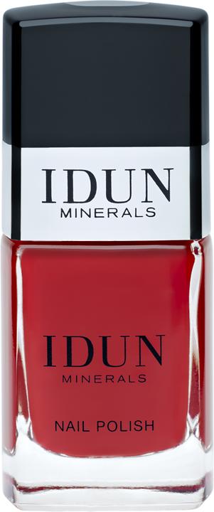 Actual product image IDUN Minerals Nail Polish Rubin (Ruby, Gel-Effect Nail Polish)