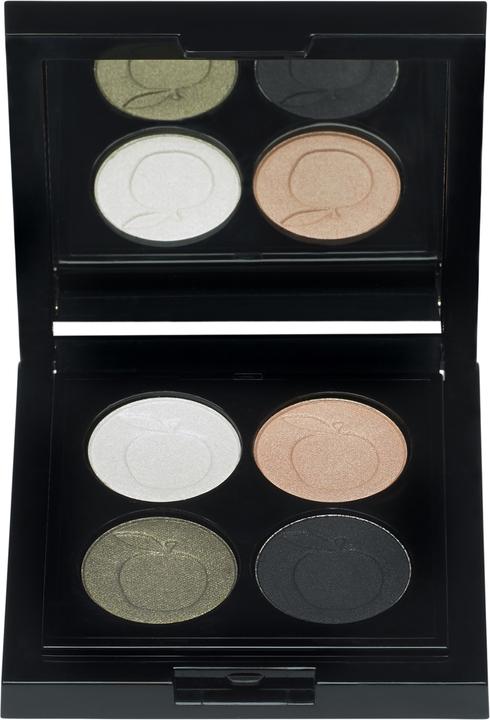 Actual product image IDUN Minerals Palette Eyeshadow Vitsippa (Green, Pink, Black, White)