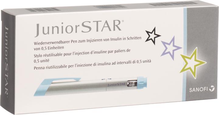 Actual product image JuniorStar Lantus/Apidra/Insuman Insulinpen silber (Insulin injections)