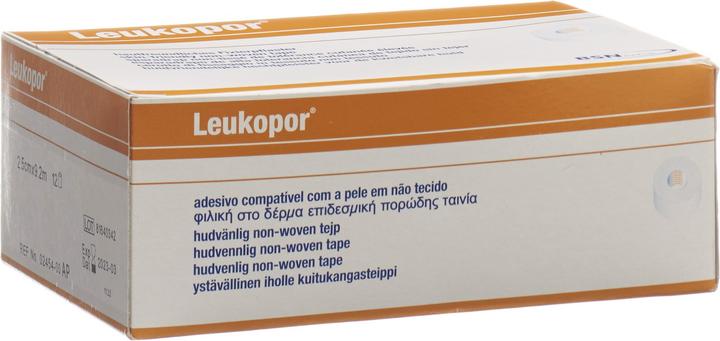 Produktbild BSN Heftpflaster 9.2mx2.5cm weiss (12 x)