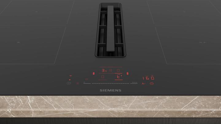Actual product image Siemens ED811HQ26E + HZ9VDSB2, hob with extractor hood (induction), flat duct, ED811HGA7