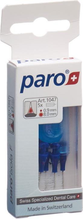 Paro 8 mm grob violett zyl (5 x, 8 mm)