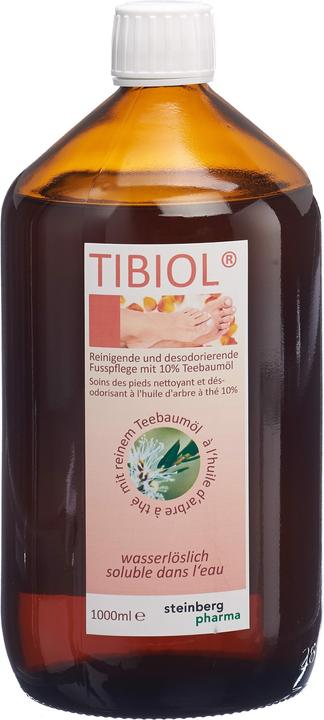 Produktbild Tibiol wasserlöslich (Fussbad, 1000 ml)