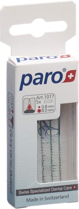 Paro 8 mm medium grün zyl (5 x, 8 mm)