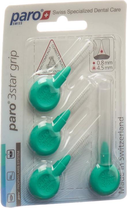 Paro 4.5mm medium grün zylin (4 x, 4.50 mm)