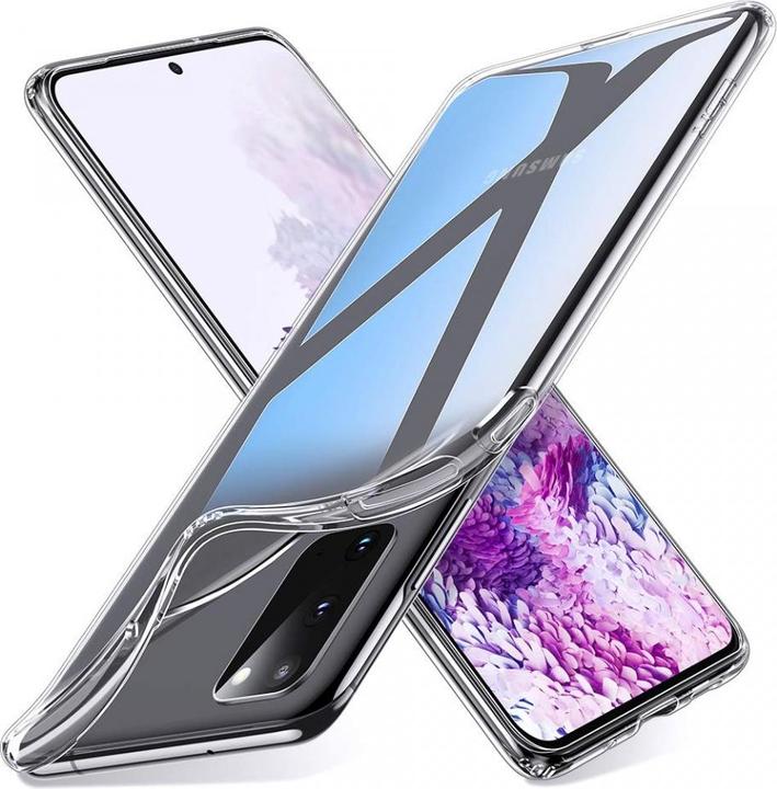 Actual product image Screenguard Samsung Galaxy S20 FE Flexible TPU Clear Case (Samsung Galaxy S20 FE)
