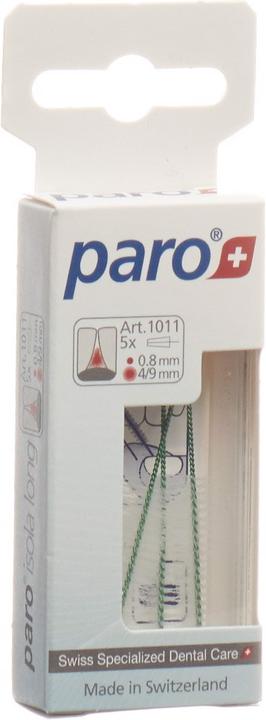 Paro 4/9mm mittel grün konisch (5 x, 9 mm)