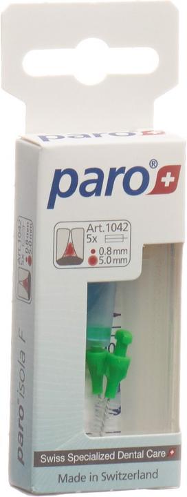 Paro 5 mm mittel grün zyl (5 x, 5 mm)