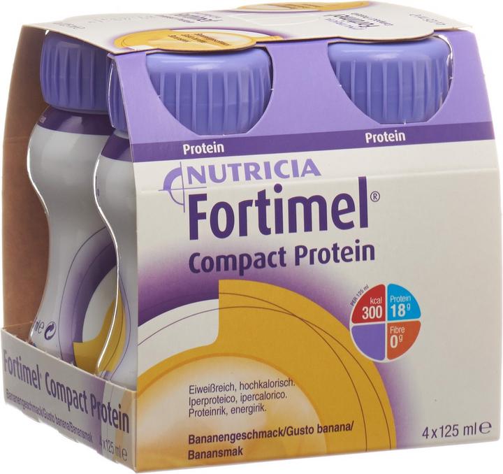 Produktbild Fortimel Compact Protein Banane (Banane, 4 x)