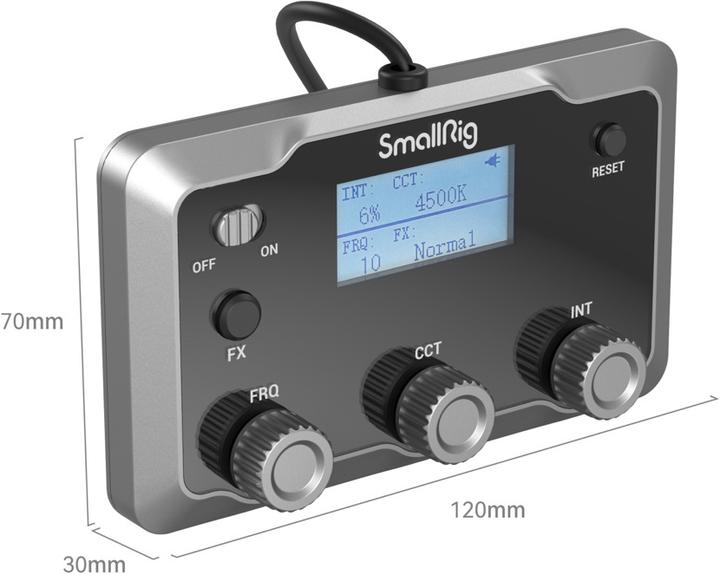 Actual product image SmallRig RC350/RC450 COB LED Video Light Control Panel 3980 (Studio light)