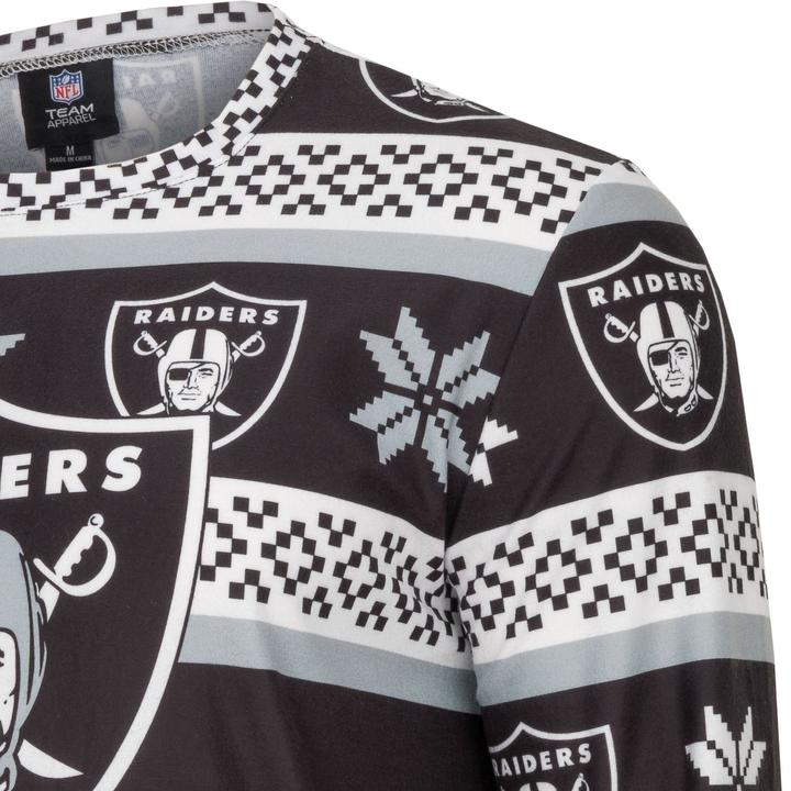 Produktbild Foco NFL Winter XMAS Pyjama Schlafanzug Las Vegas Raiders - L (L)