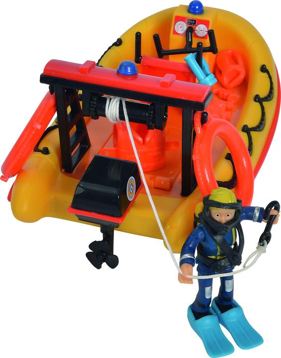 Actual product image NoName Fireman Sam Neptune Boat incl. Fig