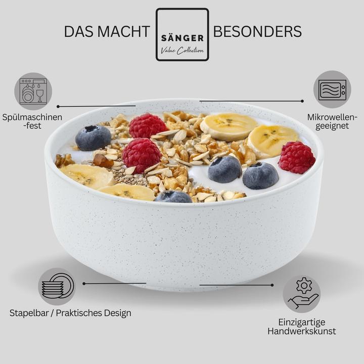 Actual product image Sänger Schalen Set (16.50 cm, 0.78 l, 6 x)