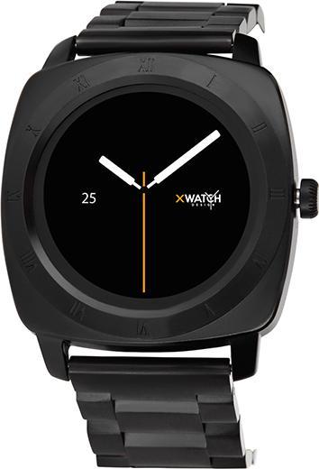 Immagine prodotto Xlyne Orologio intelligente NARA X-Watch nero cromato - acciaio scuro (46 mm)