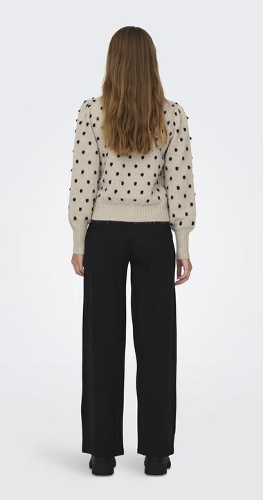 Image du produit JdY JDYSIGRID LIFE L/S ONECK PUFFDOT PUL KNT Pull en maille (XS)
