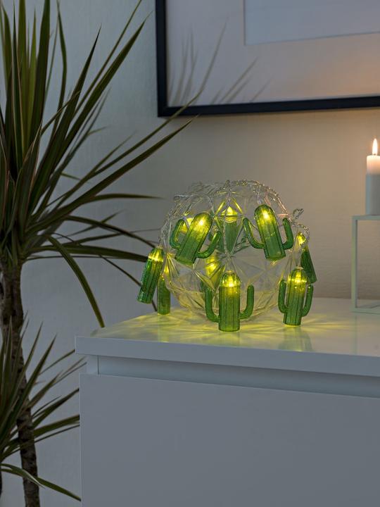 Image du produit Konstsmide Guirlande lumineuse LED Motif Cactus (2.10 m)