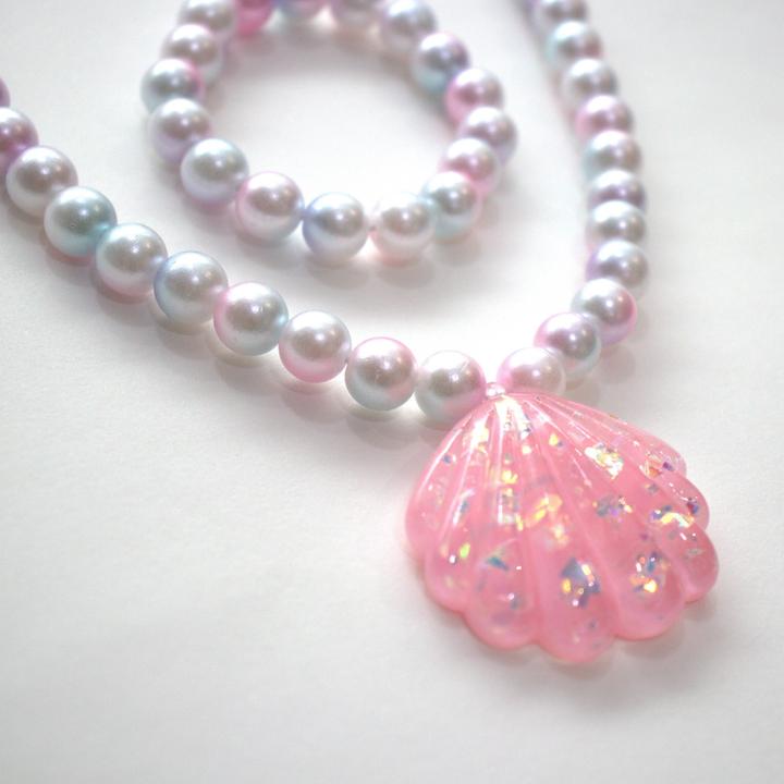 Yuko.B Halskette und Armband (ABS, Acryl)