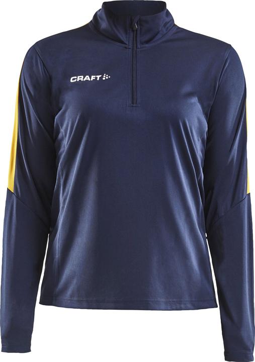 Craft Progress Halfzip Ls Tee Wmn