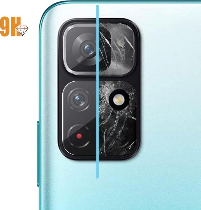 Image du produit Avizar Film de protection, film pour caméra arrière, protection pour caméra (2 pièce(s), Xiaomi Redmi Note 11S 5G)