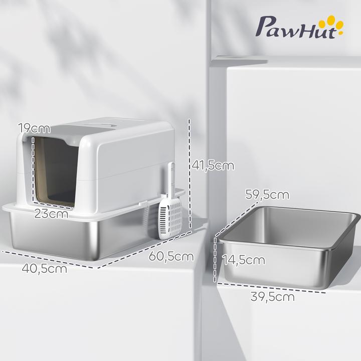 Produktbild PawHut Katzentoilette (Katzenklo geschlossen)