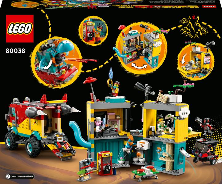 Actual product image LEGO Monkie Kid Monkie Kids Team Transporter (80038, LEGO Monkie Kid)