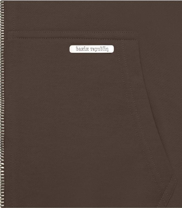 Image du produit Dropsize Sweat à capuche zippé Super Heavy Blank - 125027 (L)