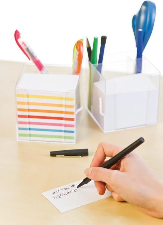 Produktbild Folia Zettelbox mit Stiftehalter