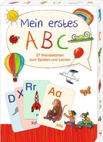 Produktbild Mein erstes ABC - 37 Wendekarten zum Spielen und Lernen (Deutsch)