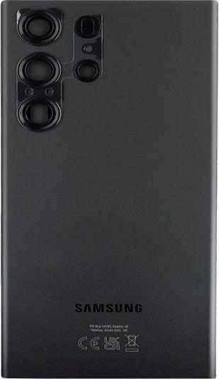 Produktbild Samsung S918B Galaxy S23 Ultra Battery Cover Phantom Black (Service Pack)