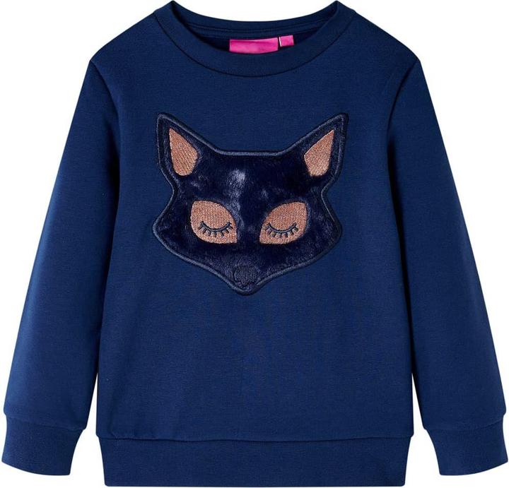 VidaXL Kinder-Sweatshirt Marineblau 92,Material: 95 % Baumwolle. 5 (92)