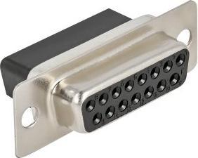 Produktbild Delock D-Sub 15 Pin Crimp Buchse, Metall, 4 Stück
