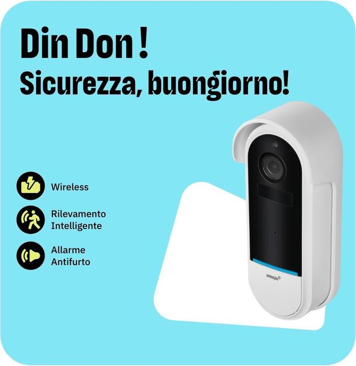Produktbild Omajin Netzwerkkamera OMA-OWC-01-EU + 64GB MicroSD (2560 x 1920 Pixels)