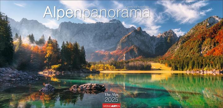 Immagine prodotto Calendario panoramico alpino 2025 (68 x 33 cm, Nessuna rilegatura, Tedesco)