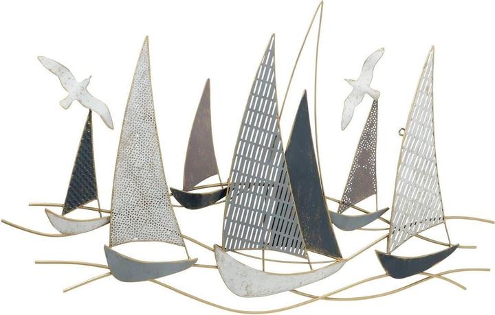 Actual product image Boltze Home Wall decoration Hanse 109 x 69 cm, iron (109 x 6 x 69 cm)
