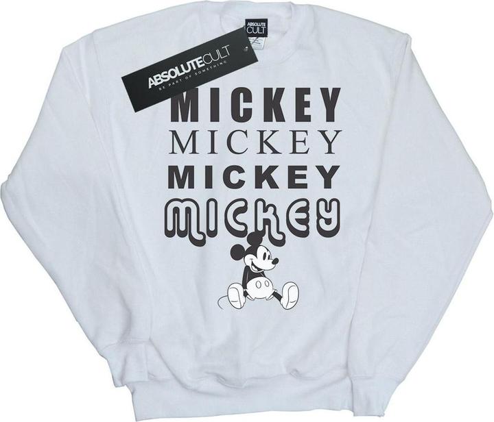 Disney Mickey Mouse Sitting Sweatshirt (L)