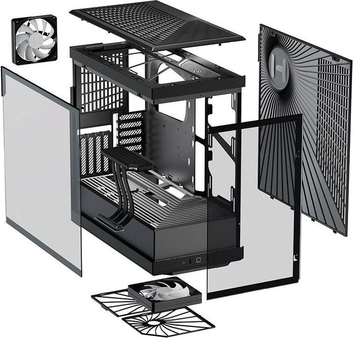 Produktbild Hyte Y40 (mATX, Mini-ITX, ATX)