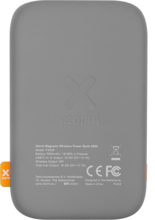 Actual product image Xtorm Magnetic Wireless Powerbank (5000 mAh, 5 W, 18.50 Wh)