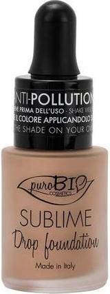 Actual product image Puro Bio Purobio Anti-Pollution Sublime Drop Foundation No. 04y (No. 04y)
