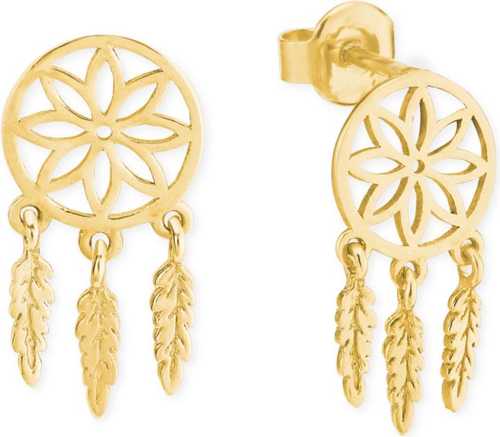 Amor Ohrschmuck Hänger (Gold)