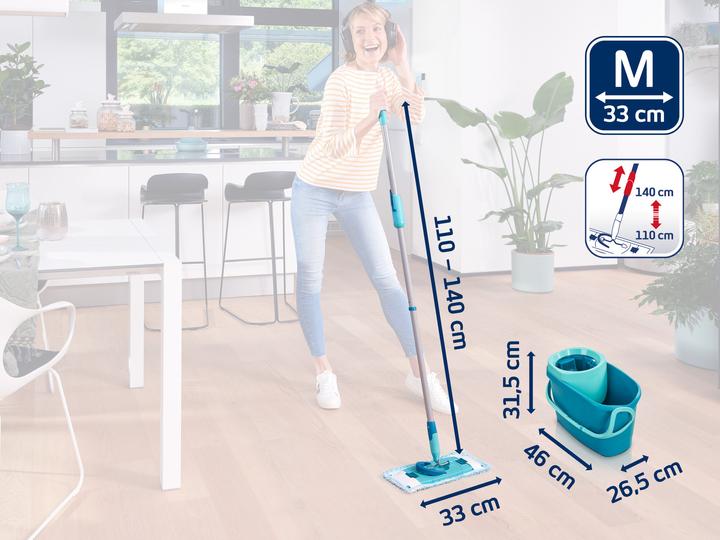 Produktbild Leifheit Set CLEAN TWIST M Ergo (1 Stk.)