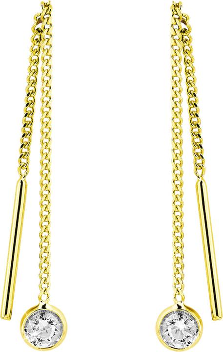 Amor Ohrschmuck Hänger (Gold)