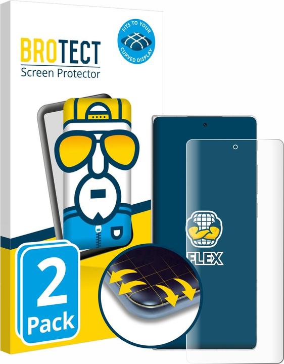 Actual product image BROTECT Full-Screen Protector (2 Piece, Vivo X Fold)