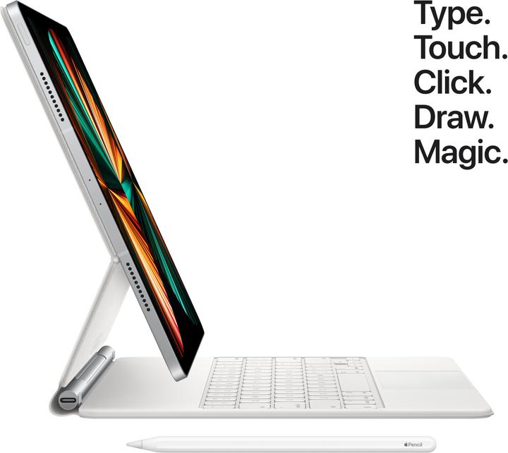 Immagine prodotto Apple iPad Pro 2021 (3. Gen) (5G, 11", 2000 GB, Argento)