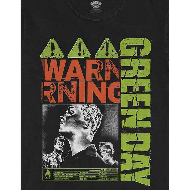 Actual product image Green Day Warning TShirt (XXL)