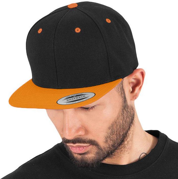 Produktbild Yupoong The Classic Baseballkappe zweifarbig (One Size)